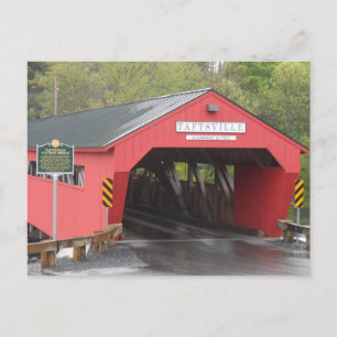 Taftsville Covered Bridge, Vermont Postcard