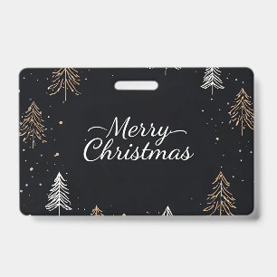 Tag-Christmas Badge