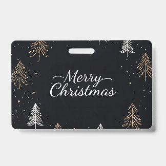 Tag-Christmas Badge