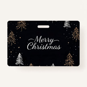 Tag-Christmas Badge