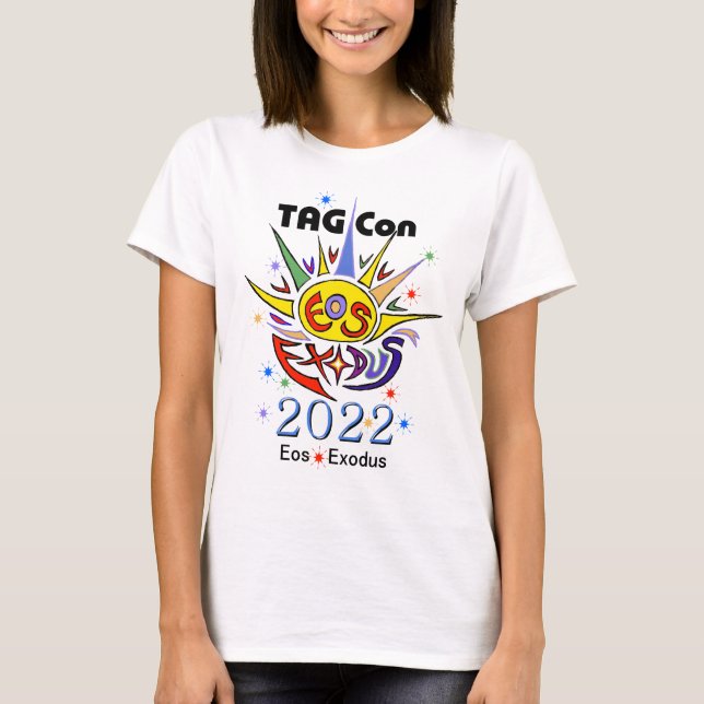 TAG Con 2022 Eos Exodus - Convention T-Shirt (Front)