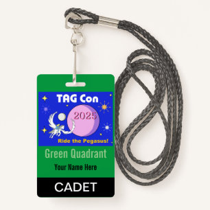 TAG Con 2025 - Green Quadrant - Cadet Badge