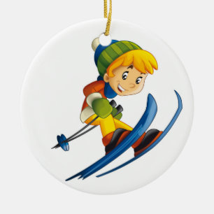 Tag de ski / Ornement