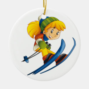 Tag de ski / Ornement