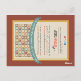 TAG Golden Globes Press Postcard