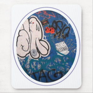 "Tag" Graffiti Mouse Pad