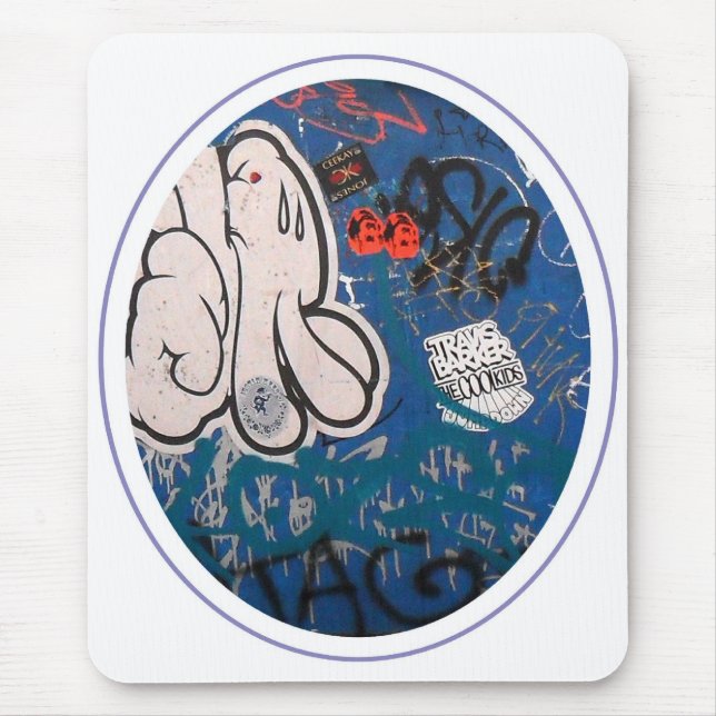 "Tag" Graffiti Mouse Pad (Front)