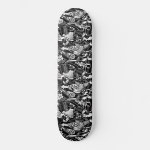 Tag Grafitti Patterned Skateboard