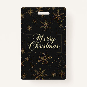 Tag-Merry Christmas Badge