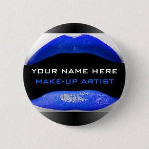Tag Name For Make-Up Artists 2 Inch Round Button