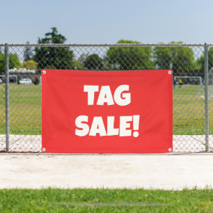 Tag Sale! Bright Banner