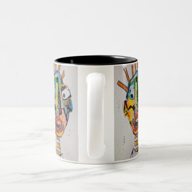 Tag You're It 11oz  Two-Tone Coffee Mug (Handle)