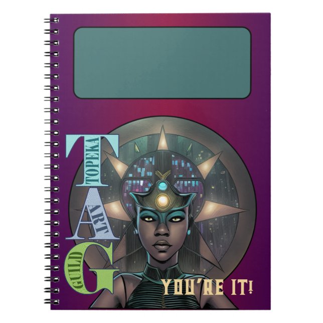 TAG You're it .  Planner Notebook (Front)