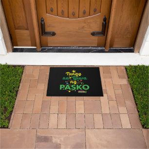 Tagalog Philippines Spirit of Christmas Doormat