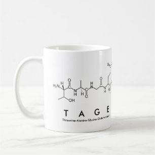 Tage peptide name mug