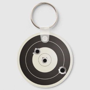 Taget shooting keychain