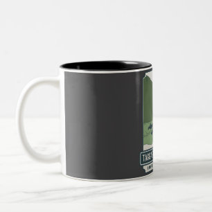 Taggart Lake Loop - Grand Teton National Park Two-Tone Coffee Mug