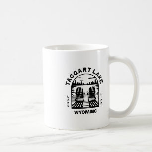 Taggart Lake Wyoming Outdoors Vintage 2 Coffee Mug
