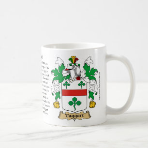 Taggart, the Origin, the Meaning and the Crest Coffee Mug