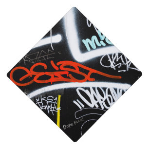 tagged graduation cap topper
