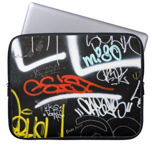 tagged laptop sleeve