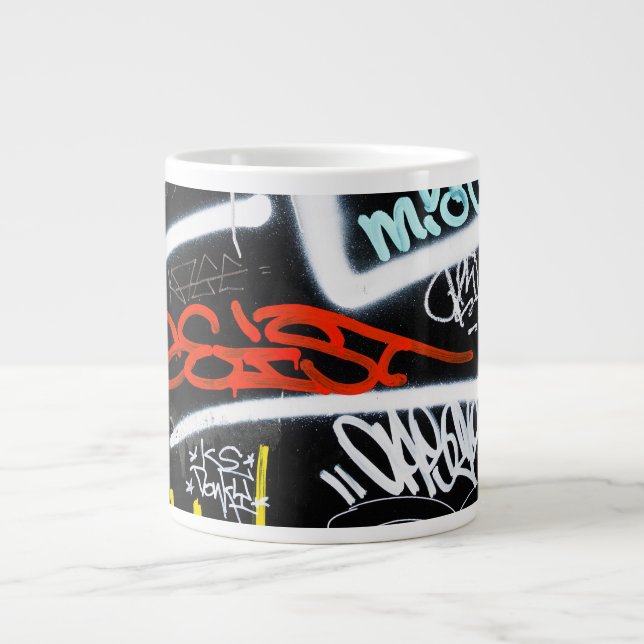 tagged large coffee mug (Front)
