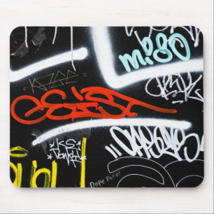 tagged mouse pad