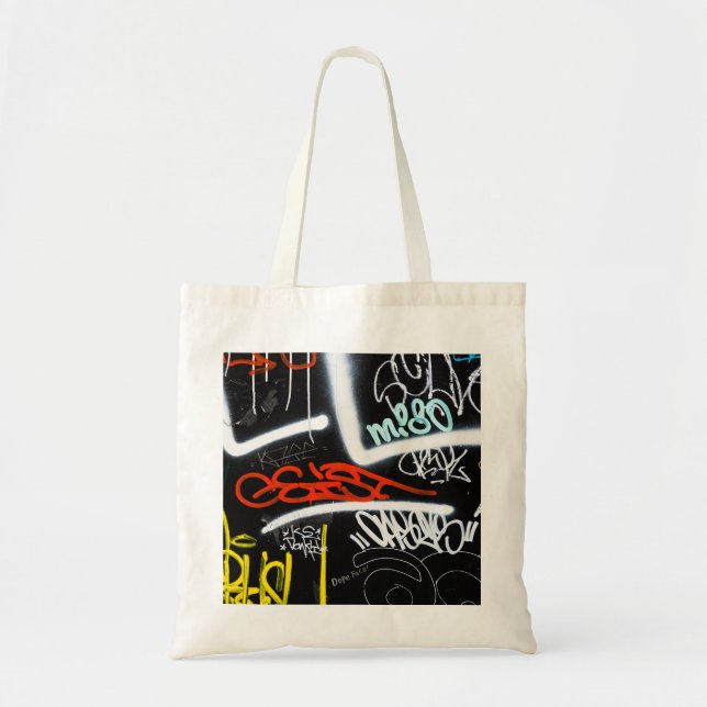 tagged tote bag (Front)