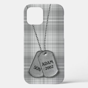 Tags de chien militaire sur le coque iphone Coque 
