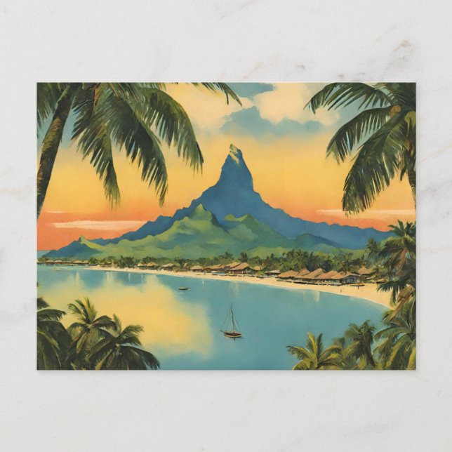 Tahiti (1) postcard (Front)