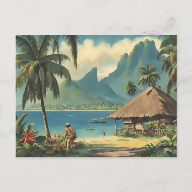 Tahiti (3) postcard (Front)