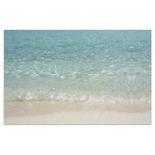 Tahiti Blue Tropical Water Fabric