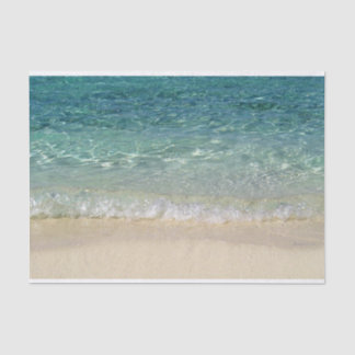 Tahiti Blue Tropical Water Tissue Paper