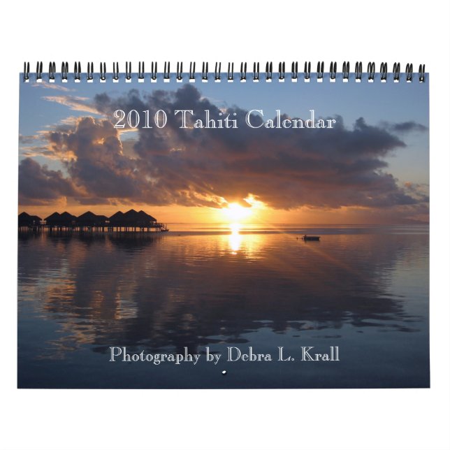 Tahiti Calendar (Cover)