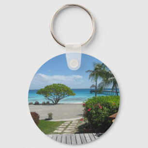 Tahiti Getaway Keychain