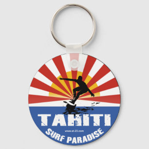 Tahiti key door keychain