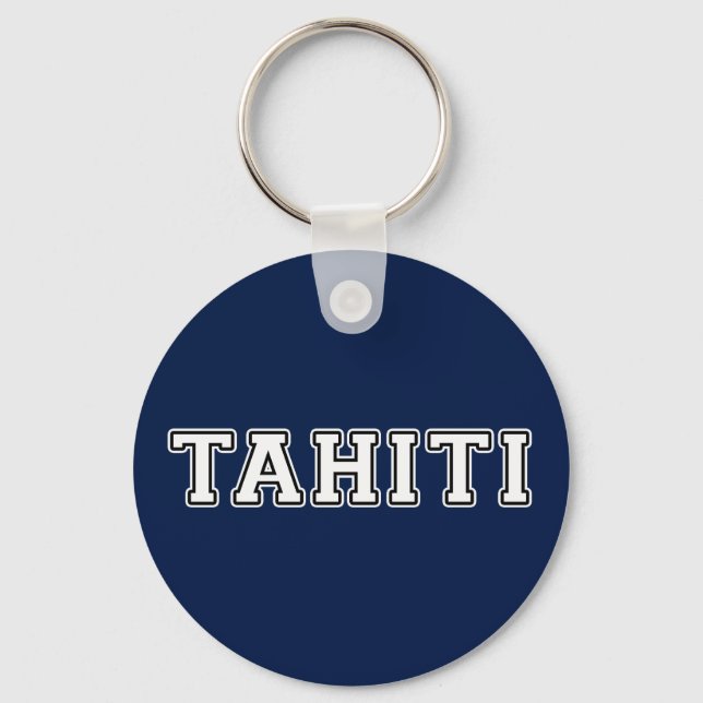 Tahiti Keychain (Front)