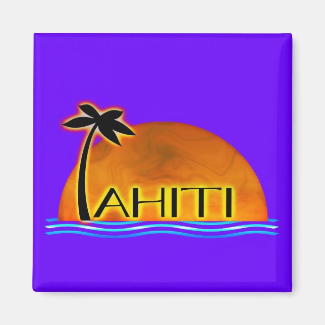 Tahiti Magnet (Front)