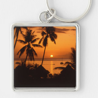tahiti sunset keychain