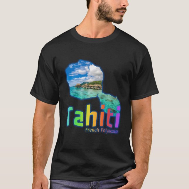 Tahiti Tropical Product Tahiti French Polynesia T-Shirt (Front)