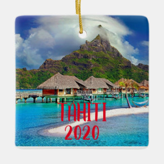 Tahiti Vacances Ornement de Noël 