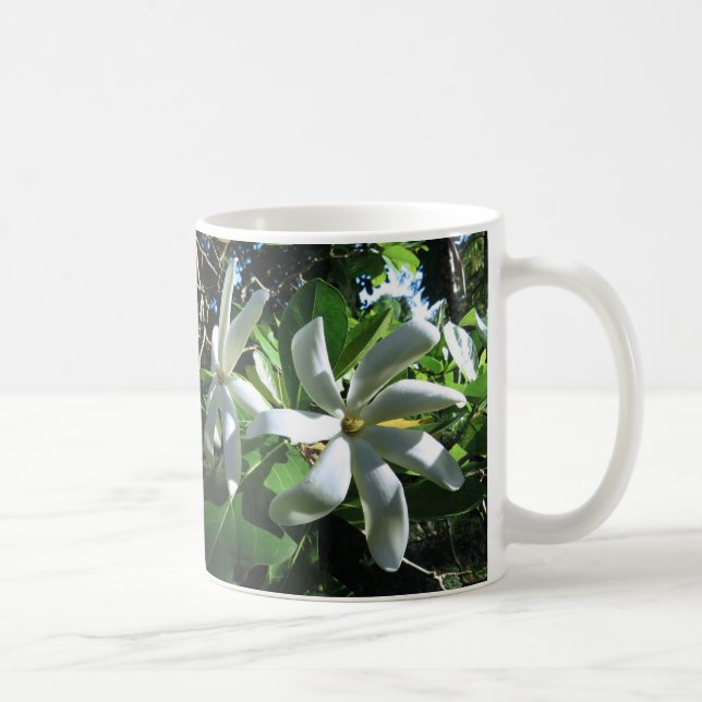 Tahitian Gardenia Coffee Mug (Right)