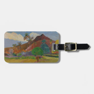 Tahitian Landscape, 1891 (oil on canvas) Luggage Tag
