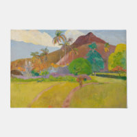 Tahitian Landscape (by Paul Gaugin)