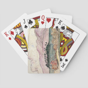 Tahitian Landscape (w/c on paper) Playing Cards