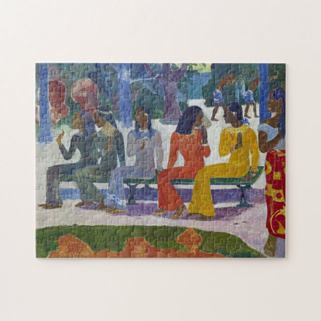 Tahitian Women, Gauguin Jigsaw Puzzle (Horizontal)