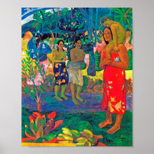Tahitian Women, Gauguin Poster (Front)