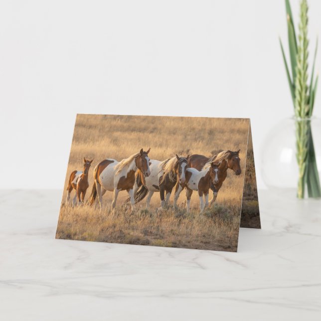 Tahlequah et sa carte de voeux familiale (Devant)