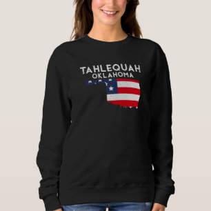 Tahlequah USA State America Travel Oklahoman Premi Sweatshirt