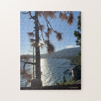 Tahoe East Shore Trail View of Incline Village Jigsaw Puzzle
